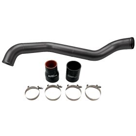 WCFab 2001-2004 LB7 Duramax Driver Side 3 Inch Intercooler Pipe Kiwi Green Single Stage Powder Coating - WCF100349-KIWI - Wehrli Custom Fabrication