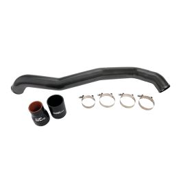 WCFab 2011-2016 LML Duramax Driver Side 3 Inch Intercooler Pipe Sparkle Burgundy Two Stage Powder Coating - WCF100353-SB - Wehrli Custom Fabrication