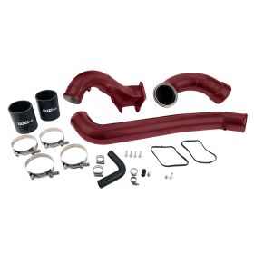 WCFab 2011-2016 LML Duramax Y-Bridge Kit Red Two Stage Powder Coating - WCF100607-RED - Wehrli Custom Fabrication