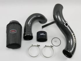 WCFab 2004.5-2005 LLY Duramax 4 Inch Intake Kit Stage 2 Sparkle Copper Two Stage Powder Coating - WCF100637-SC - Wehrli Custom Fabrication