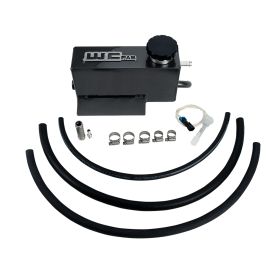 WCFab 2011-2016 LML Duramax Twin Turbo Style Coolant Tank Kit Illusion Blueberry Two Stage Powder Coating - WCF100644-IBB - Wehrli Custom Fabrication