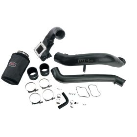 WCFab 2011-2016 LML Duramax Y-Bridge Kit with One Piece Intake Kiwi Green Single Stage Powder Coating - WCF100691-KIWI - Wehrli Custom Fabrication