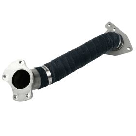 WCFab 2016-2018 LWN Duramax 2.5 Inch Stainless Down Pipe - WCF100698 - Wehrli Custom Fabrication