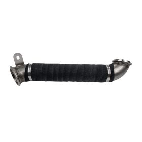 WCFab 2011-2015 LML Duramax 3 Inch Stainless Down Pipe V-band Style - WCF100704 - Wehrli Custom Fabrication