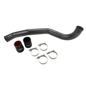 WCFab 2017-2019 L5P Duramax Driver Side 3 Inch Intercooler Pipe Strawberry Frost Two Stage Powder Coating - WCF100708-SF - Wehrli Custom Fabrication