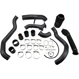 WCFab 2001-2004 LB7 Duramax High Flow Intake Bundle Package Sparkle Copper Two Stage Powder Coating - WCF100712-SC - Wehrli Custom Fabrication