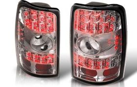 2000-2006 Chevy Tahoe/Suburban/Yukon Chrome LED Taillights - WJ20-0007-02