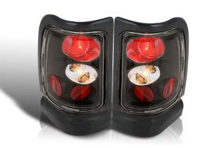 1994-2001 Dodge Ram Black/Smoke Euro Taillights - WJ20-0012-05