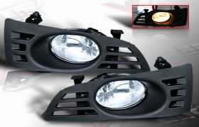 2003-2005 Honda Accord 2dr OEM Style Fog Lights - Clear - WJ30-0037-09
