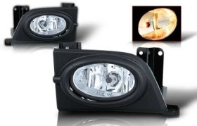 2006-2007 Honda Civic 4dr OEM Fog Lights - Clear - WJ30-0059-09