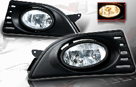 2005-2007 Acura RSX OEM Style Fog Lights - Clear - WJ30-0060-09