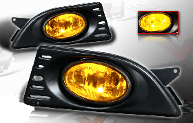 2005-2007 Acura RSX OEM Style Fog Lights - Yellow - WJ30-0060-12