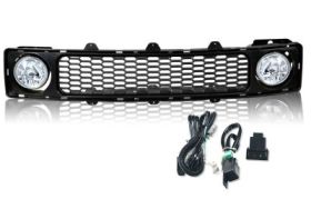 2005-2007 Scion tC Clear OEM Fog Lights w/Grill - WJ30-0069-09