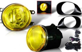 2006-2008 Toyota Yaris 3dr OEM Fog Lights - Yellow - WJ30-0073-12