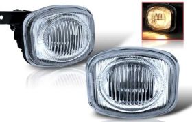 2000-2002 Mitsubishi Eclipse OEM Fog Lights - Clear - WJ30-0080-09