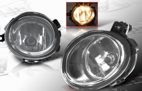 01-05 02 03 04 BMW E46 M3 OEM Fog Lights - Smoke