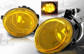 01-05 02 03 04 BMW E46 M3 OEM Fog Lights - Yellow