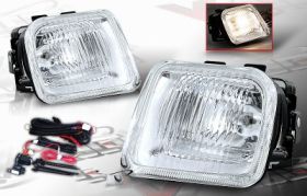 1996-1998 Honda Civic OEM Fog Lights - Clear - WJ30-0083-09