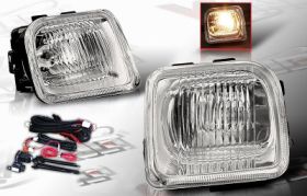1996-1998 Honda Civic OEM Fog Lights - Smoke - WJ30-0083-11