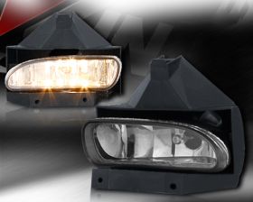 1999-2004 Ford Mustang OEM Style Fog Lights - Smoke - WJ30-0086-11