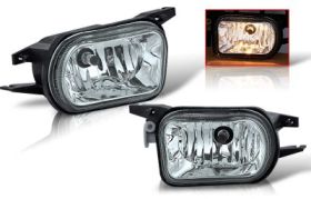 2001-2005 Mercedes Benz C-Class W203 OEM Fog Lights - Smoke - WJ30-0089-11
