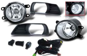 2007-2009 Toyota Camry 4dr OEM Fog Lights - Clear - WJ30-0109-09