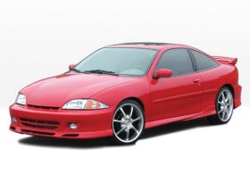 2000-2002 Cheverolet Cavalier 2dr W Type Style Wings West Body Kit - WW-890438