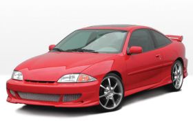 2000-2002 Cheverolet Cavalier 2dr Big Mouth Style Wings West Body Ki - WW-890579