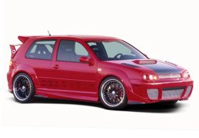 1999-2005 Volkswagon Golf G-Spec w Flares Style Wings West Body kit - WW-890721