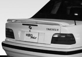 1992-1998 BMW E36 3-Series Low Profile M3 Style Trunk Spoiler Wing - WW-49009