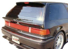 1988-1991 Honda Civic HB Factory Style Mid Spoiler Wing - WW-49163
