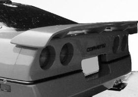 1984-1990 Chevy Corvette 3-Leg Trunk Spoiler Wing - WW-49281