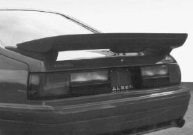 1979-1993 Ford Mustang Whale Tail Style Trunk Spoiler Wing - WW-49994