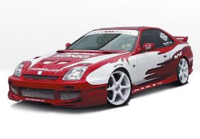 1997-2002 Honda Prelude Avenger Style Wings West Body Kit - WW-890548
