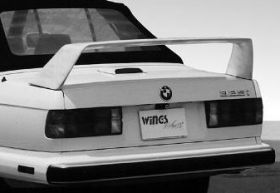 1984-1991 BMW E30 3-Series F-40 Style Trunk Spoiler Wing - WW-591098