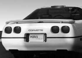 1991-1996 Chevy Corvette W.W. Style 2-Leg Trunk Spoiler Wing - WW-591121