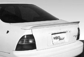 1994-1997 Honda Accord 4dr W.W. Lip Style Trunk Spoiler Wing - WW-591286