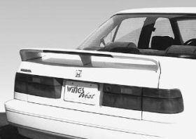 1990-1993 Honda Accord 4dr W.W. Style Trunk Spoiler Wing w/LED - WW-591299-V26L