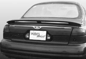 1995-1997 Ford Contour 4dr Factory Style Trunk Spoiler Wing w/ LED - WW-591328L