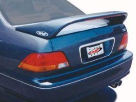 1996-1998 Acura RL 4dr Thruster Style Trunk Spoiler Wing w/ LED - WW-591377-V26L