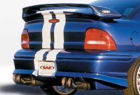 1995-1999 Dodge Neon W.W. Tunnel Style Trunk Spoiler Wing - WW-591400