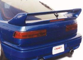 1990-1993 Acura Integra Commando Style Rear Trunk Spoiler Wing - WW-591424L