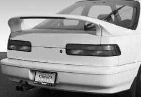 1990-1993 Acura Integra Mid-Wing Rear Trunk Spoiler Wing 3pc - WW-591429-V26L