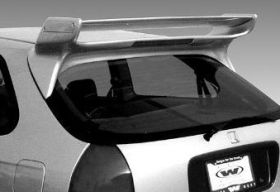 1996-2000 Honda Civic HB Commando Roof Spoiler Wing w/ LED - WW-591447L