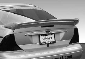 2000-2004 Ford Focus 4dr Mini-Me Commando Style Trunk Spoiler Wing - WW-591527