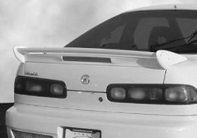 1994-2001 Acura Integra 2dr Mini-Me Commando Trunk Spoiler Wing LED - WW-591542L
