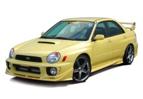 2002-2003 Subaru WRX W-Type Style Wings West Body kit - WW-890701