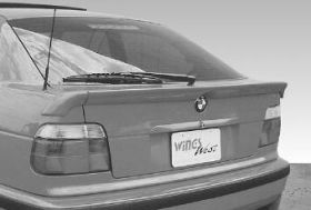 1996-1998 BMW 318ti W.W. Flushmount Style Trunk Spoiler Wing 3pc - WW-890145