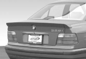 1996-1998 BMW 328 W.W. Flushmount Style Trunk Spoiler Wing 3pc - WW-890301