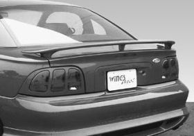 1994-1998 Ford Mustang W.W. 3-Leg Trunk Spoiler Wing - WW-960014
